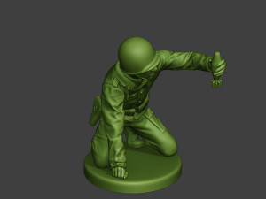 american soldiers ww2 pack a10 Modelo de Impressão 3D