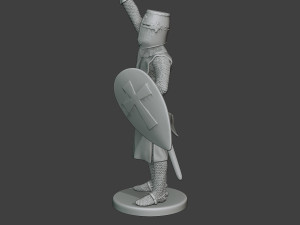 knight templar victory t1 3D Baskı Modeli