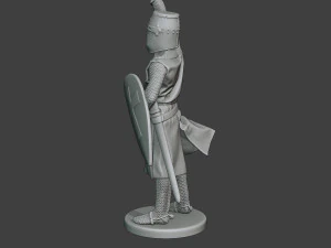 knight templar victory t1 3D Print Model