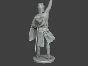 knight templar victory t1 3D Print Model