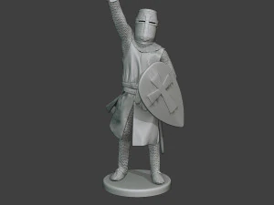 knight templar victory t1 3D Print Model