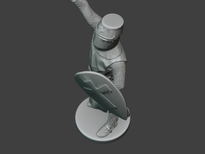 knight templar victory t1 3D Baskı Modeli