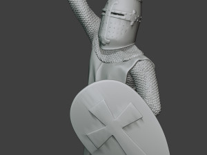 knight templar victory t1 3D Baskı Modeli