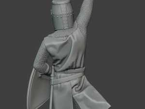knight templar victory t1 3D Baskı Modeli