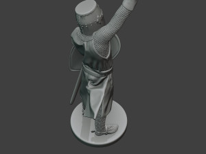 knight templar victory t1 3D Baskı Modeli