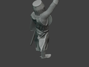 knight templar victory t1 3D Baskı Modeli