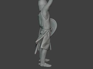 knight templar victory t1 3D Baskı Modeli