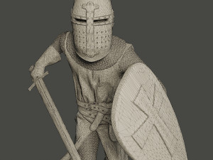 knight templar t1 pack1 Modèles 3D en vedette