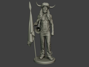 capitol assault forces 3D-printmodel