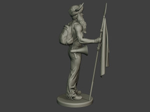 capitol assault forces 3D-printmodel