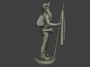 capitol assault forces 3D Print Model