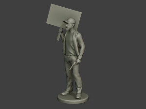 capitol assault forces 3D Print Model