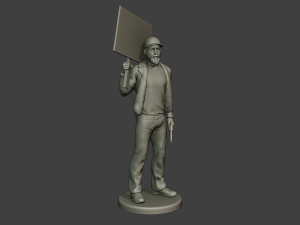 capitol assault forces 3D-printmodel
