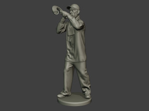 capitol assault forces 3D-printmodel