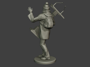 capitol assault forces 3D-printmodel