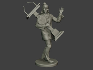 capitol assault forces 3D-printmodel