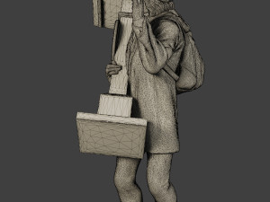 capitol assault forces 3D-printmodel