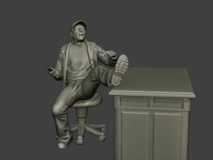 capitol assault forces 3D-printmodel