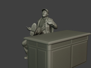 capitol assault forces 3D-printmodel
