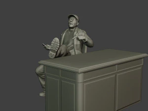capitol assault forces 3D Print Model