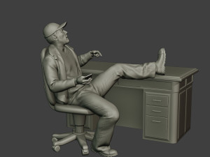 capitol assault forces 3D-printmodel
