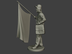 capitol assault forces 3D-printmodel
