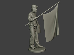 capitol assault forces 3D-printmodel