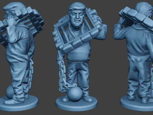 fuerzas de asalto al capitolio Modelo de impresión 3D