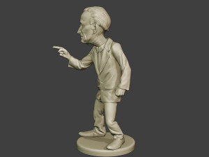 joe biden finger meme Modelo de Impressão 3D