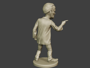 joe biden finger meme Modelo de Impressão 3D