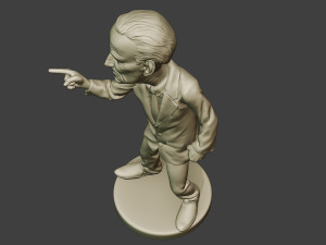 joe biden finger meme Modelo de Impressão 3D