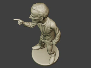 joe biden finger meme 3D Print Model