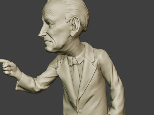 joe biden finger meme Modelo de Impressão 3D