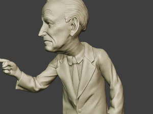 joe biden finger meme 3D Print Model