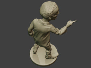 joe biden finger meme Modelo de Impressão 3D