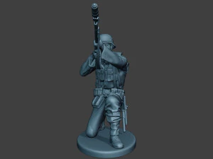 german soldier ww2 schiessbecher g5 3D Print Model