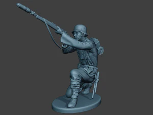 german soldier ww2 schiessbecher g5 3D Print Model