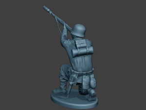 german soldier ww2 schiessbecher g5 Model Cetak 3D