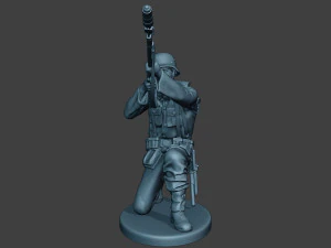 german soldier ww2 schiessbecher g5 3D Print Model