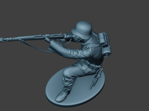 german soldier ww2 schiessbecher g5 Model Cetak 3D
