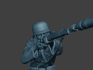 german soldier ww2 schiessbecher g5 Model Cetak 3D