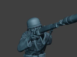 german soldier ww2 schiessbecher g5 3D Print Model