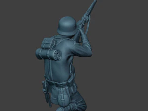 german soldier ww2 schiessbecher g5 3D Print Model