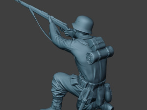 german soldier ww2 schiessbecher g5 Model Cetak 3D