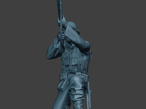 german soldier ww2 schiessbecher g5 Model Cetak 3D