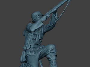 german soldier ww2 schiessbecher g5 3D Print Model