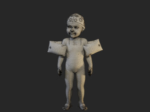 swwimmingpool child female acc0203001 Modelo 3D