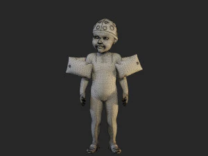swwimmingpool child female acc0203001 3D Model
