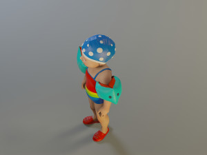 swwimmingpool child female acc0203001 Modelo 3D
