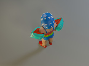 swwimmingpool child female acc0203001 Modelo 3D